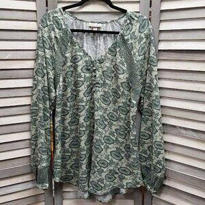 Women's Long Sleeve V-Neck Tunic Top | Knox Rose™ | Medium